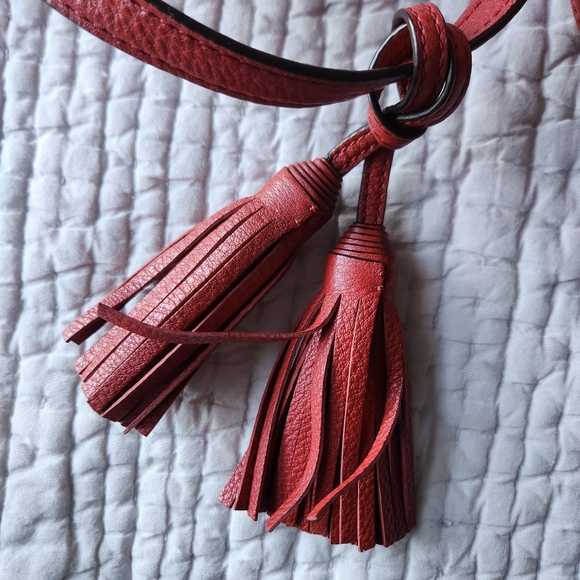 Tory Burch Red Crossbody Camera Bag - Picture 6 of 15